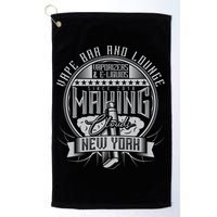 Vape Bar And Lounge Golf Towel