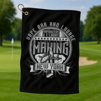 Vape Bar And Lounge Golf Towel