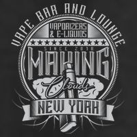 Vape Bar And Lounge Golf Towel
