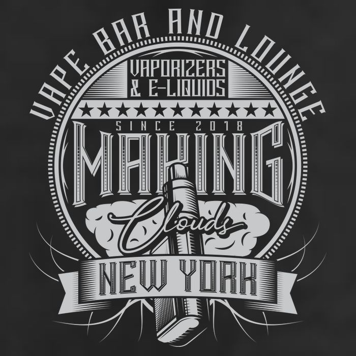 Vape Bar And Lounge Golf Towel
