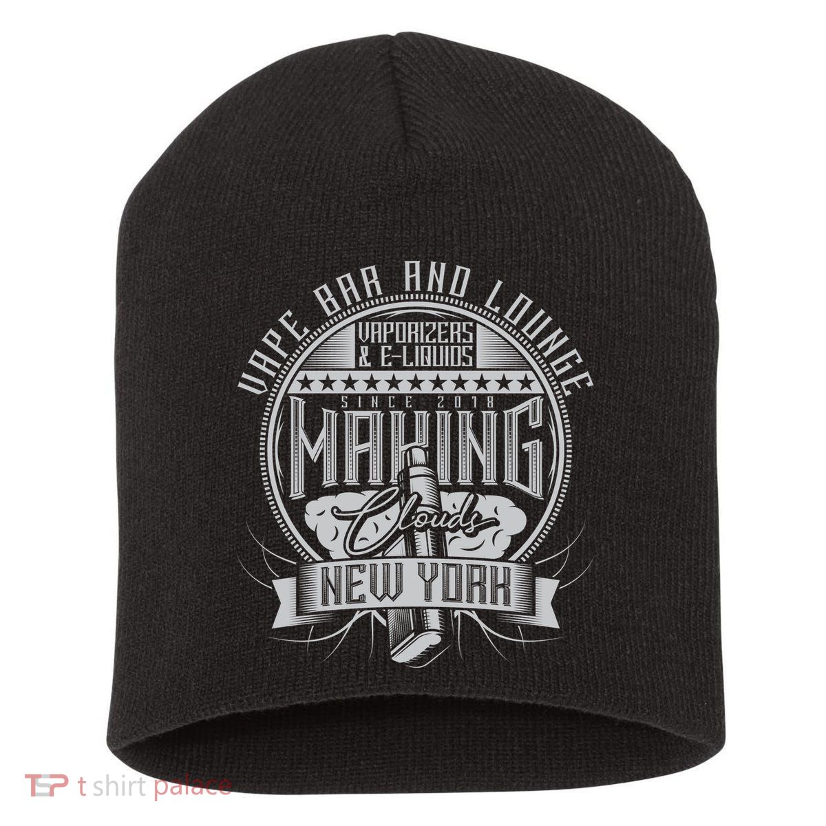 Vape Bar And Lounge Short Acrylic Beanie