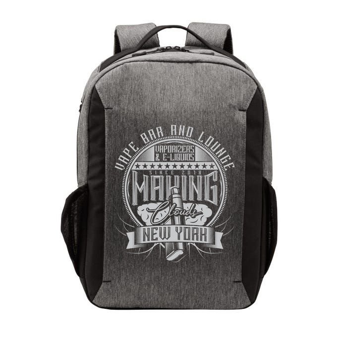 Vape Bar And Lounge Vector Backpack
