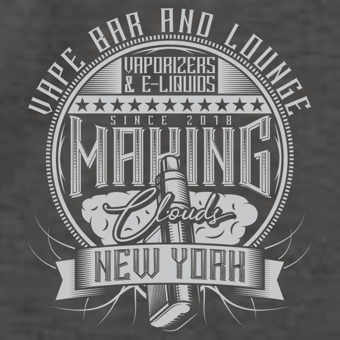 Vape Bar And Lounge Vector Backpack