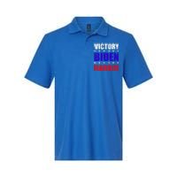 Victory Biden And Harris 46 President Of United States Meaningful Gift Softstyle Adult Sport Polo