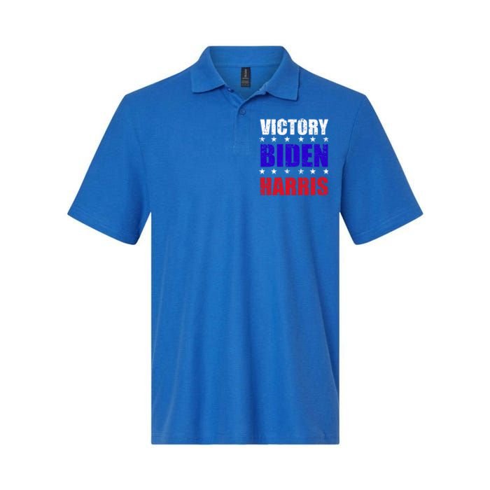 Victory Biden And Harris 46 President Of United States Meaningful Gift Softstyle Adult Sport Polo