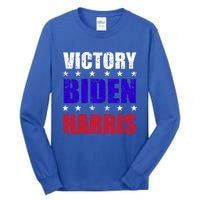 Victory Biden And Harris 46 President Of United States Meaningful Gift Tall Long Sleeve T-Shirt