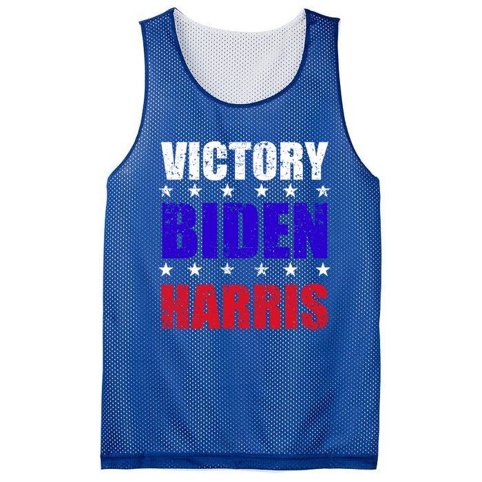 Victory Biden And Harris 46 President Of United States Meaningful Gift Mesh Reversible Basketball Jersey Tank