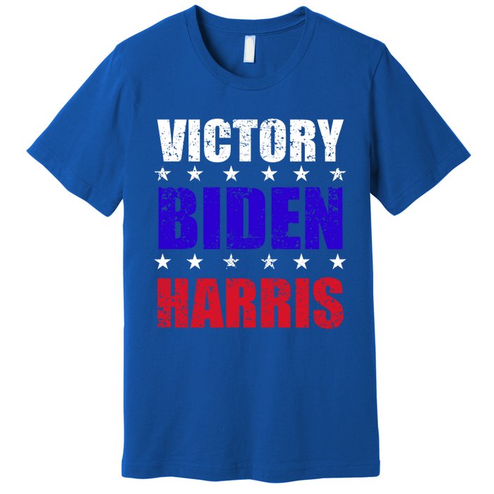 Victory Biden And Harris 46 President Of United States Meaningful Gift Premium T-Shirt