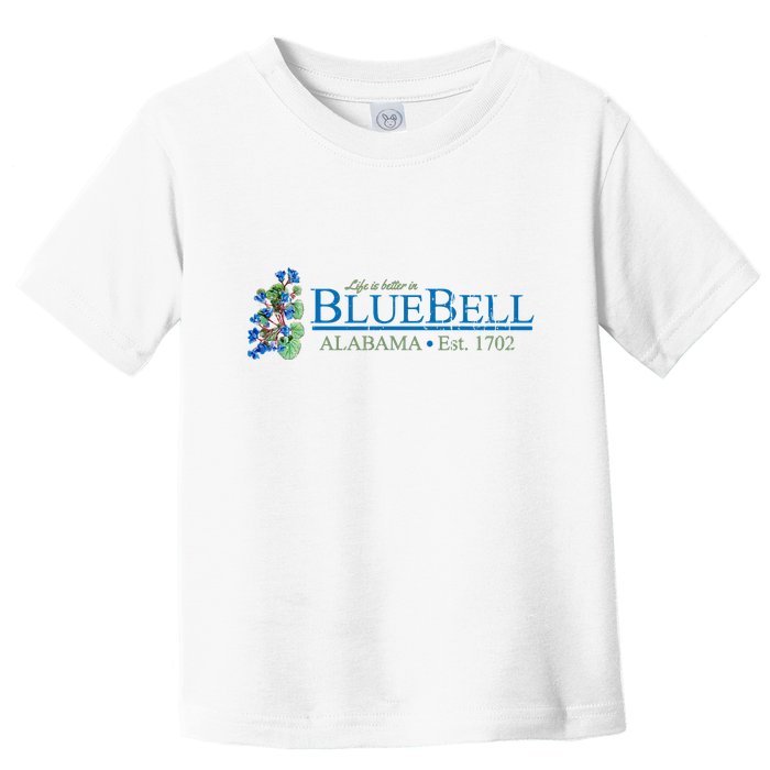 Vintage Bluebell Alabama From Hart Of Dixie Toddler T-Shirt