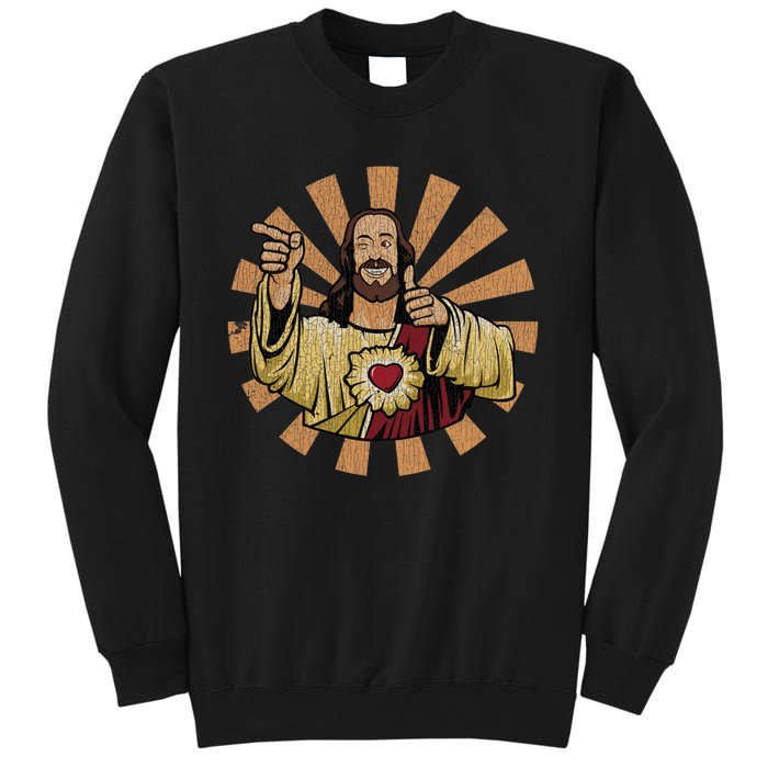 Vintage Buddy A Christ Christmas Jesus Sweatshirt