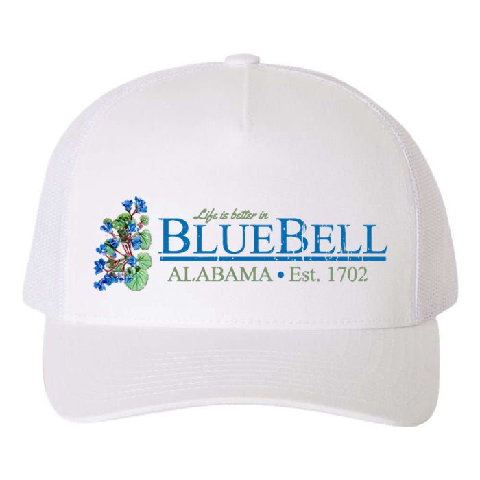 Vintage Bluebell Alabama From Hart Of Dixie Yupoong Adult 5-Panel Trucker Hat