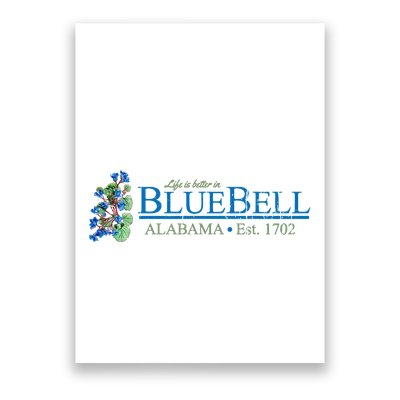 Vintage Bluebell Alabama From Hart Of Dixie Poster