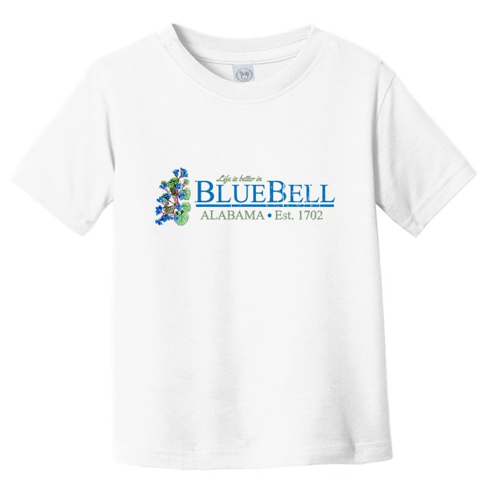 Vintage Bluebell Alabama From Hart Of Dixie Toddler T-Shirt