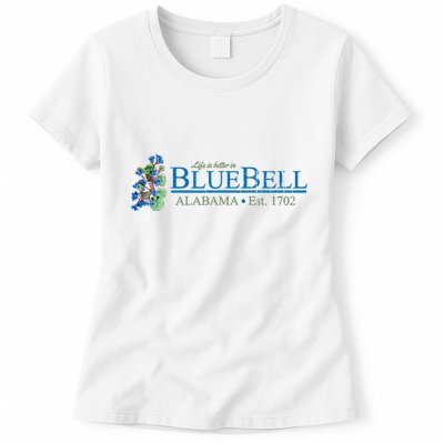Vintage Bluebell Alabama From Hart Of Dixie Womens T-Shirt