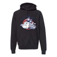 Vintage Best Airlanes Premium Hoodie