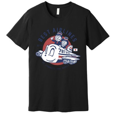 Vintage Best Airlanes Premium T-Shirt