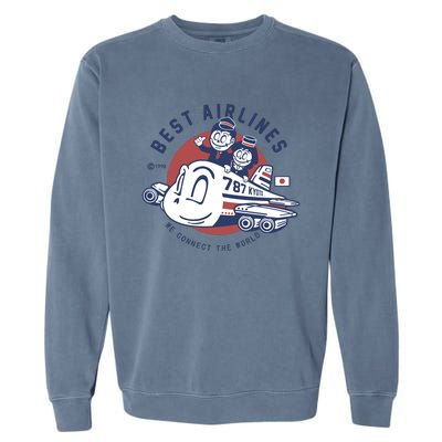 Vintage Best Airlanes Garment-Dyed Sweatshirt