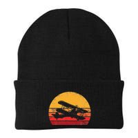 Vintage Biplane Aviator Beanie