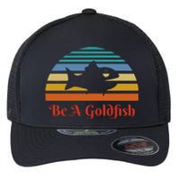 Vintage Be A Goldfish Flexfit Unipanel Trucker Cap