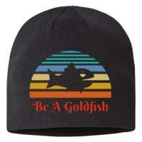 Vintage Be A Goldfish Sustainable Beanie