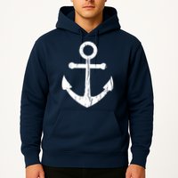 Vintage Boat Anchor Nautical Sailing Hoodie