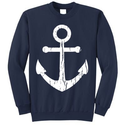 Vintage Boat Anchor Nautical Sailing Sweatshirt
