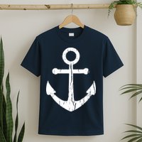 Vintage Boat Anchor Nautical Sailing T-Shirt