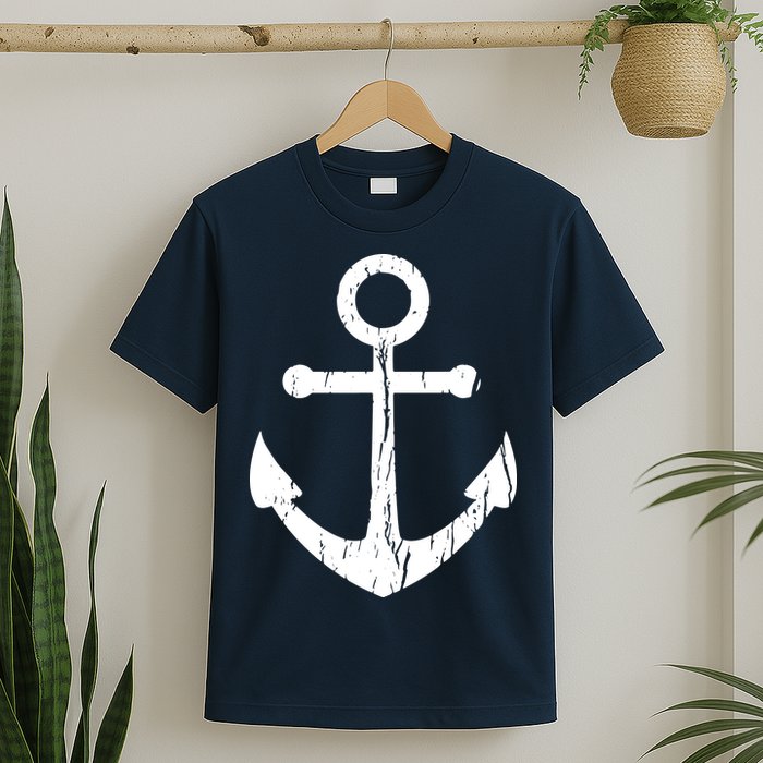 Vintage Boat Anchor Nautical Sailing T-Shirt