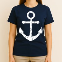 Vintage Boat Anchor Nautical Sailing T-Shirt