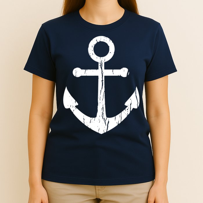 Vintage Boat Anchor Nautical Sailing T-Shirt