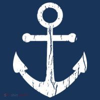 Vintage Boat Anchor Nautical Sailing Baby Bodysuit