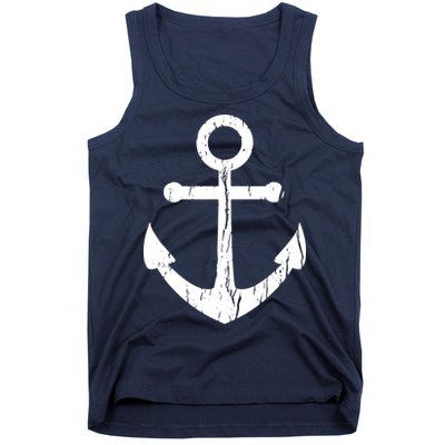 Vintage Boat Anchor Nautical Sailing Tank Top