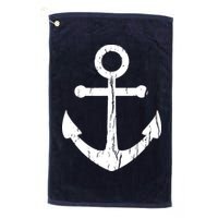 Vintage Boat Anchor Nautical Sailing Golf Towel