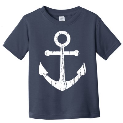 Vintage Boat Anchor Nautical Sailing Toddler T-Shirt