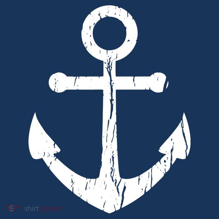 Vintage Boat Anchor Nautical Sailing Toddler T-Shirt