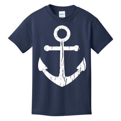 Vintage Boat Anchor Nautical Sailing Kids T-Shirt
