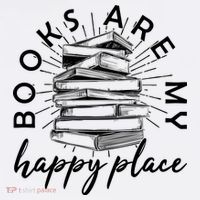 Vintage Books Are My Happy Place Hoodie