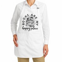Vintage Books Are My Happy Place Apron