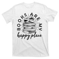 Vintage Books Are My Happy Place T-Shirt