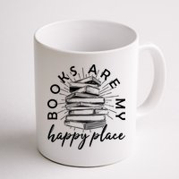 Vintage Books Are My Happy Place Mug