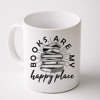 Vintage Books Are My Happy Place Mug