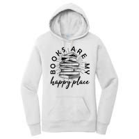 Vintage Books Are My Happy Place Women's Pullover Hoodie