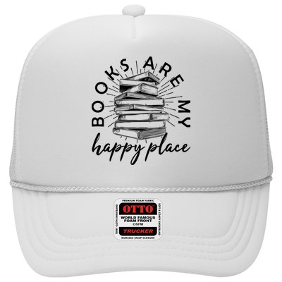 Vintage Books Are My Happy Place Trucker Hat