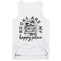 Vintage Books Are My Happy Place Tank Top
