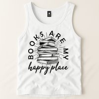 Vintage Books Are My Happy Place Tank Top