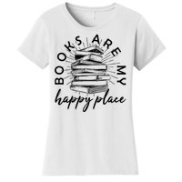 Vintage Books Are My Happy Place Women's T-Shirt