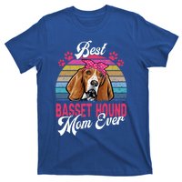 Vintage Best Basset Hound Mom Ever Great Gift T-Shirt