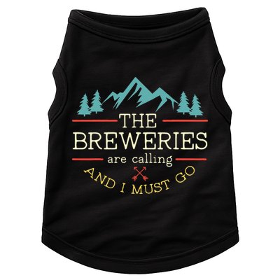 Vintage Beer Breweries Are Calling And I Must Go Craft Beer Doggie Tank