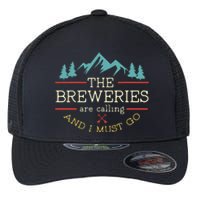 Vintage Beer Breweries Are Calling And I Must Go Craft Beer Flexfit Unipanel Trucker Cap