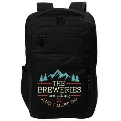Vintage Beer Breweries Are Calling And I Must Go Craft Beer Impact Tech Backpack